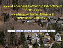 Tablet Screenshot of ferienwohnung-hofmann.purespace.de