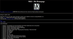 Desktop Screenshot of mks.purespace.de