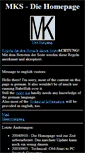 Mobile Screenshot of mks.purespace.de